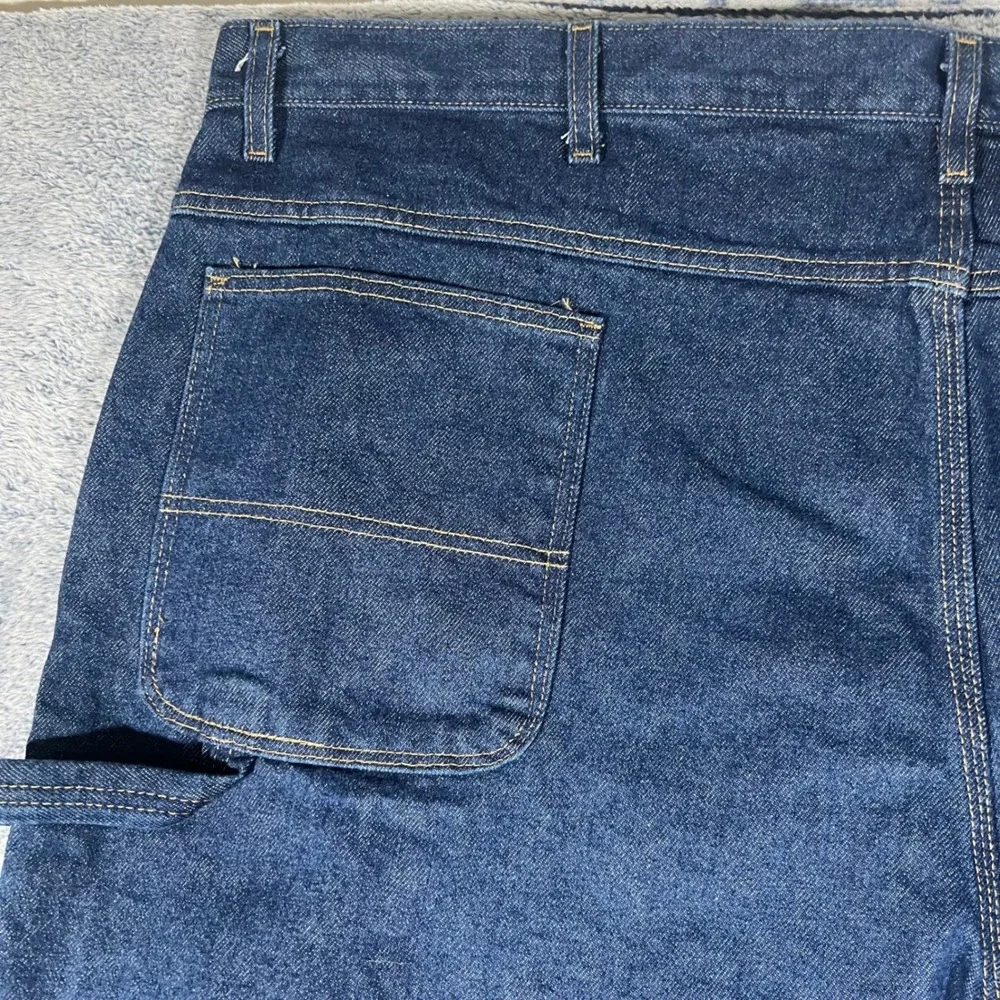 Bulwark FR Flame Resistant Denim Carpenter Pants Blue‎ 50x37 PEJ8DW1 NFPA 2112